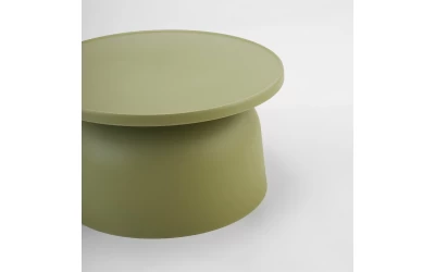 DOMI COFFEE TABLE ΠΡΑΣΙΝΟ 67x67x36cm