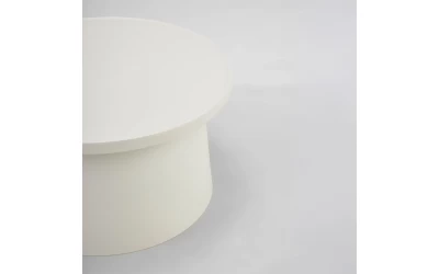 DOMI COFFEE TABLE OFF WHITE 67x67x36cm