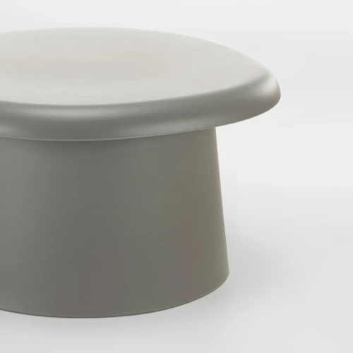 RIVVA COFFEE TABLE ΓΚΡΙ 70x70x39cm