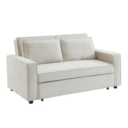 CUBO ΚΑΝΑΠΕΣ ΚΡΕΒΑΤΙ 3ΘΕΣΙΟΣ OFF WHITE 172x89x89cm