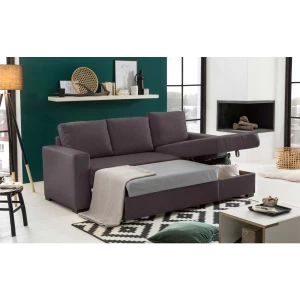 ALDO CRISTIANO ΚΑΝΑΠΕΣ ΚΡΕΒΑΤΙ ΓΩΝΙΑ ΑΝΑΣΤΡΕΨΙΜΗ ΓΚΡΙ 220x150x88