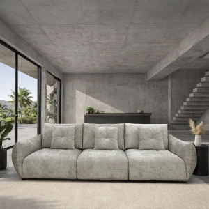 PILLOW ΚΑΝΑΠΕΣ 3ΘΕΣΙΟΣ GREZ 313x100x89cm