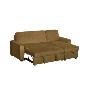 TRESOR ΚΑΝΑΠΕΣ ΚΡΕΒΑΤΙ ΓΩΝΙΑ ΑΝΑΣΤΡΕΨΙΜΗ DIJON 223x145x91cm