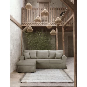 ASHLEY ΚΑΝΑΠΕΣ ΓΩΝΙΑ ΑΡΙΣΤΕΡΗ ΜΕ ΑΠΟΣΥΡΟΜΕΝΟ ΚΑΦΕ ΑΝΟΙΧΤΟ TWIST 03 236x171x91cm