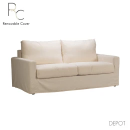 ITHAKI ΚΑΝΑΠΕΣ ΚΡΕΒΑΤΙ 3ΘΕΣΙΟΣ BEIGE HYGGE 06 190x94x90cm