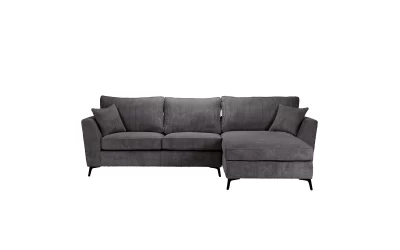 BOEL ΚΑΝΑΠΕΣ ΓΩΝΙΑ ΔΕΞΙΑ ΓΚΡΙ LINCOLN 90 280x170x92cm