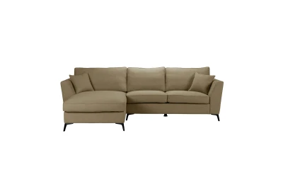 BOEL ΚΑΝΑΠΕΣ ΓΩΝΙΑ ΑΡΙΣΤΕΡΗ BEIGE MEMORY 02 280x170x92cm