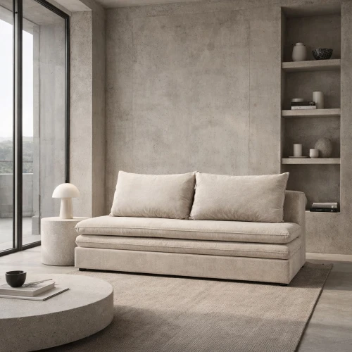 GIRASOLE ΚΑΝΑΠΕΣ ΚΡΕΒΑΤΙ 3ΘΕΣΙΟΣ BEIGE ASTI 1 200x87x90cm
