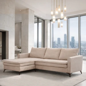 SCANDALO ΚΑΝΑΠΕΣ ΓΩΝΙΑ ΑΝΑΣΤΡΕΨΙΜΗ CREAM ASTI 1 265x188x99cm