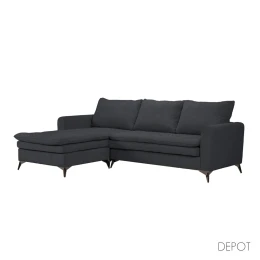 SCANDALO ΚΑΝΑΠΕΣ ΓΩΝΙΑ ΑΝΑΣΤΡΕΨΙΜΗ ΑΝΘΡΑΚΙ ASTI 15 265x188x99cm