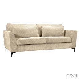 FOREVER ΚΑΝΑΠΕΣ 3ΘΕΣΙΟΣ BEIGE LINCOLN 03 223x96x93cm