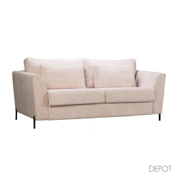 COCOON ΚΑΝΑΠΕΣ ΚΡΕΒΑΤΙ 3ΘΕΣΙΟΣ BEIGE LINCOLN D 03 208x94x92cm