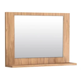 Καθρέπτης μπάνιου Devlin χρώμα pine oak 60x10x45εκ.