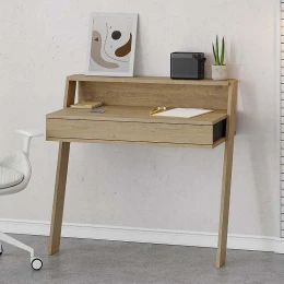 Γραφείο εργασίας Cowork χρώμα sapphire oak 94x50x91εκ.