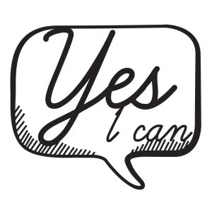 Διακοσμητικό τοίχου YES μεταλλικό χρώμα μαύρο 49x2x42εκ.