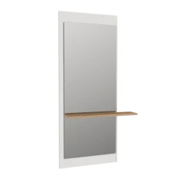 Καθρέπτης τοίχου Piyar Μegapap χρώμα λευκό 60x14,6x150εκ.