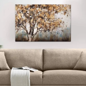 Πίνακας σε καμβά "Autumn Tree" ψηφιακής εκτύπωσης 140x100x3εκ.