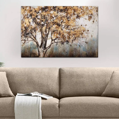 Πίνακας σε καμβά "Autumn Tree" ψηφιακής εκτύπωσης 140x100x3εκ.