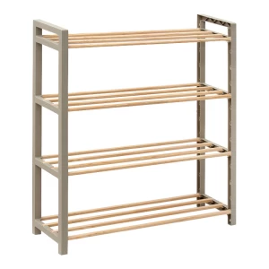 Παπουτσοθήκη ξύλινη - πλαστική χρώμα φυσικό - μπεζ 66x20x68εκ. Παπουτσοθήκη ξύλινη - πλαστική χρώμα φυσικό - μπεζ 66x20x68εκ.