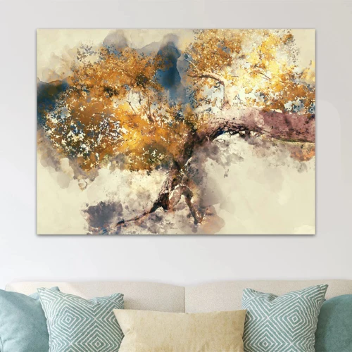 Πίνακας σε καμβά "Abstract Tree" ψηφιακής εκτύπωσης 100x70x3εκ.