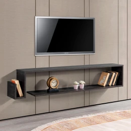 Έπιπλο τηλεόρασης επιτοίχιο Regnar χρώμα rebab 168,6x25x31,8εκ.