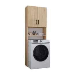 Έπιπλο πλυντηρίου Holton χρώμα sapphire oak 65,5x30x180εκ.