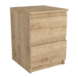 Κομοδίνο Breve χρώμα sapphire oak 39,8x41,8x55εκ.