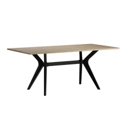 Τραπέζι Luna χρώμα florida oak 181x90x75εκ.
