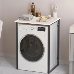 Έπιπλο πλυντηρίου Doyle χρώμα λευκό 67x60x92,8εκ.