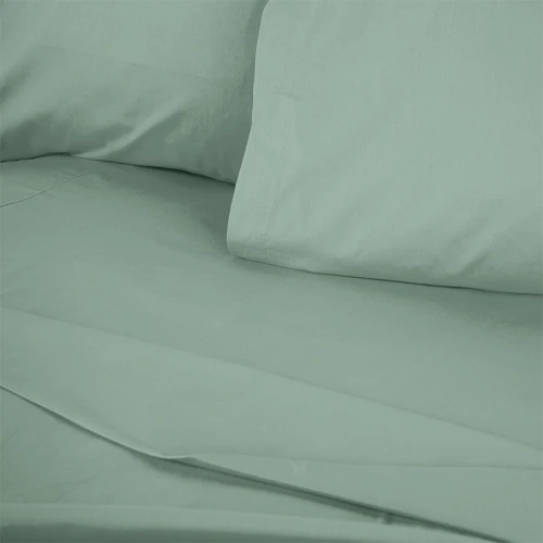 Σεντόνι Tonne Cotton Box Διπλό (240x260) χρώμα πράσινο