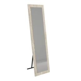 Καθρέπτης δαπέδου - τοίχου Lalu Μegapap χρώμα travertine 40x150εκ.