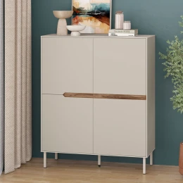 Μπουφές Arch χρώμα sandstone 98x40x120,5εκ.