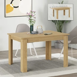 Τραπέζι Tolmen επεκτεινόμενο χρώμα sapphire oak 120/170x80x75εκ.