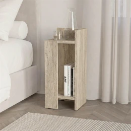 Κομοδίνο Elos δεξί χρώμα travertine 25x27x60εκ.