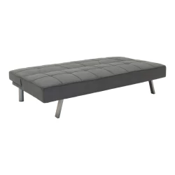 Καναπές-Κρεβάτι Travis 3Θέσιος Με Ύφασμα Ανθρακί 175X83X74Εκ