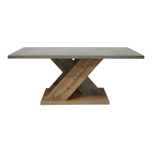 Τραπέζι Σαλονιού Solange Σε Γκρι-Sonoma Απόχρωση 110X55X47.5Εκ