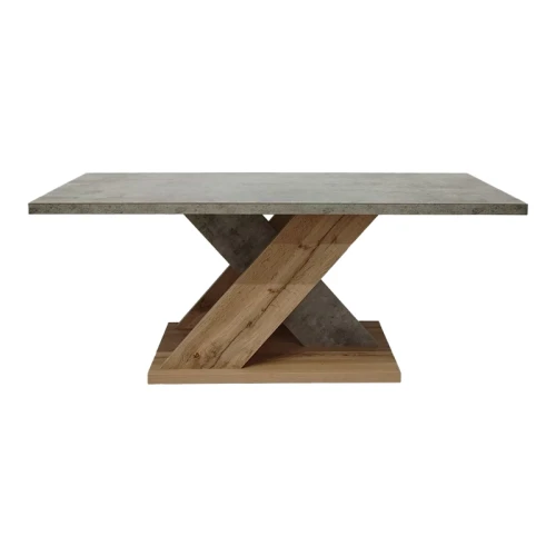 Τραπέζι Σαλονιού Solange Σε Γκρι-Sonoma Απόχρωση 110X55X47.5Εκ