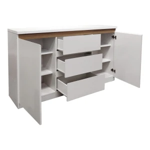 Μπουφές Chiemo Λευκό 160X40X93.6Εκ
