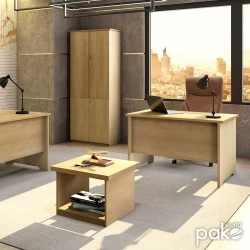 Γραφείο Εργασίας Επαγγελματικό Amazon Χρώμα Sonoma 120X75X75Εκ