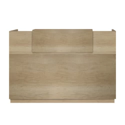 Γραφείο Reception Lotus Σε Χρώμα Φυσικό 180X70X110Εκ