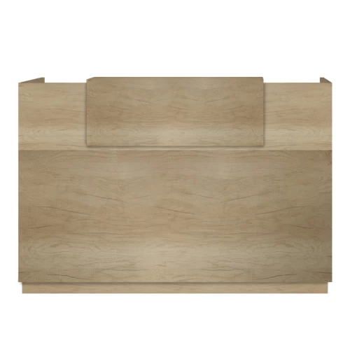 Γραφείο Reception Lotus Σε Χρώμα Φυσικό 200X70X110Εκ