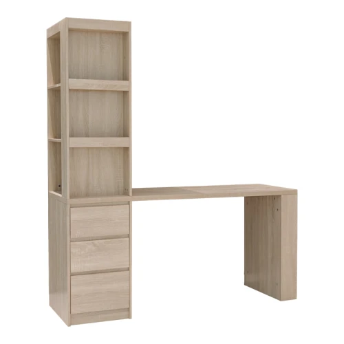 Γραφείο Με Βιβλιοθήκη Cliner Sonoma 140X50X180Εκ