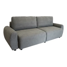 Kαναπές-Κρεβάτι Τριθέσιος Hungie Υφασμα Γκρι 250X92X89Εκ
