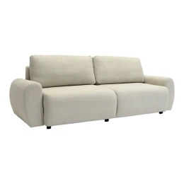 Kαναπές-Κρεβάτι Τριθέσιος Hungie Υφασμα Μπεζ 250X92X89Εκ
