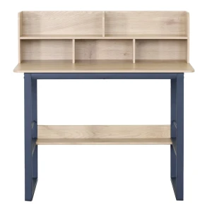 Γραφείο Εργασίας Biuro Oak- Μαύρο Μέταλλο 120X60X103Εκ