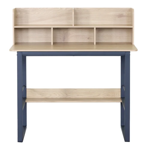 Γραφείο Εργασίας Biuro Oak- Μαύρο Μέταλλο 120X60X103Εκ