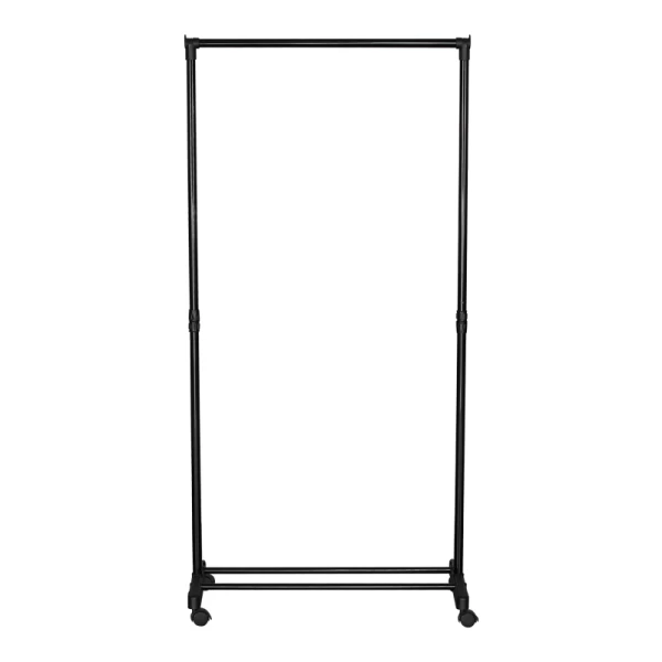 Κρεμάστρα Δαπέδου Wizak Μαύρο Μέταλλο 74.5X41,5X157Εκ