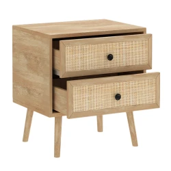 Κομοδίνο Oslo Sonoma 50X39X55Εκ