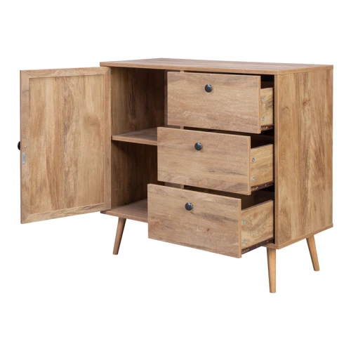 Μπουφές Oslo Σε Sonoma Απόχρωση 85X39X79Εκ