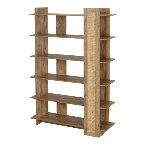 Βιβλιοθήκη Oslo Sonoma 100X32X146.5Εκ